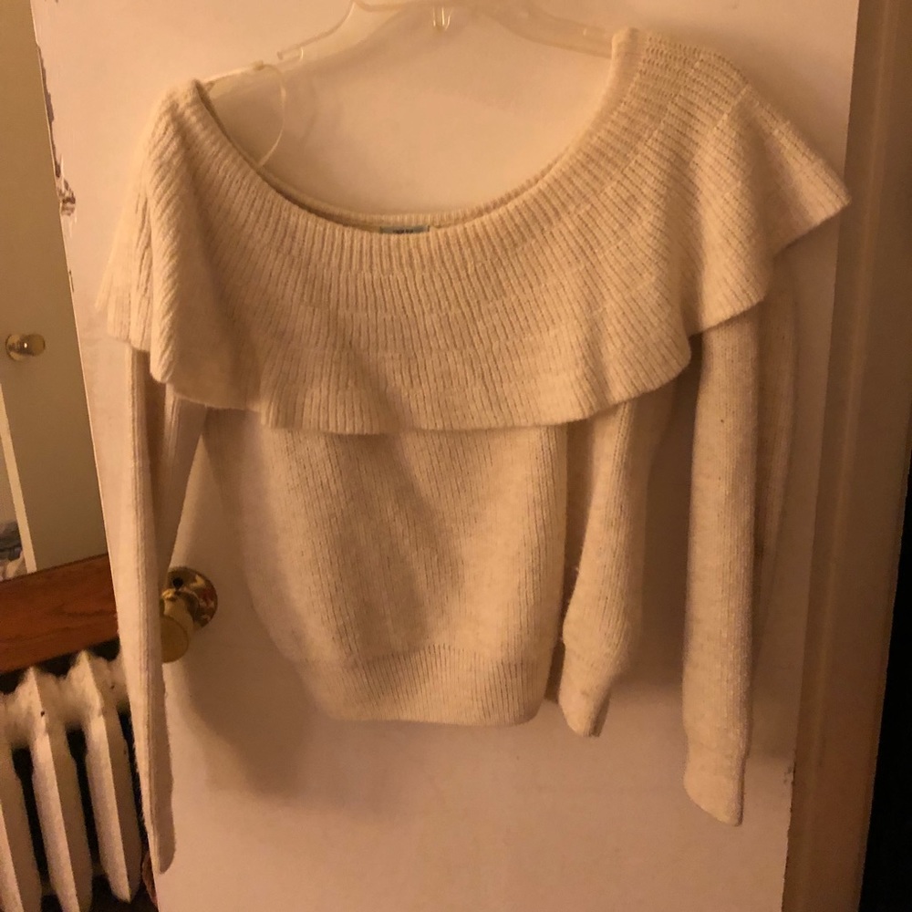 Urban outfitter - flowy sweater - tan - L